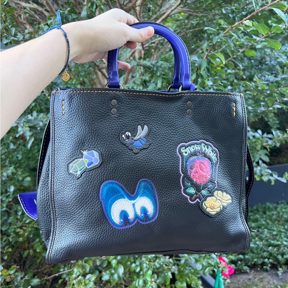 Disney X Coach rogue with patches Snow White